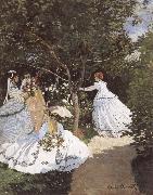 Edouard Manet Women in the Garden oil painting artist